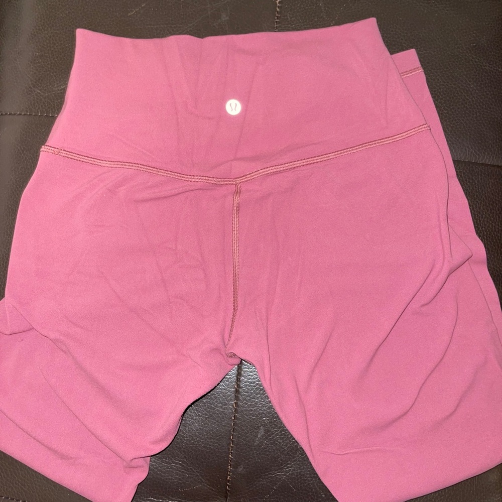 Pink lululemon size 8